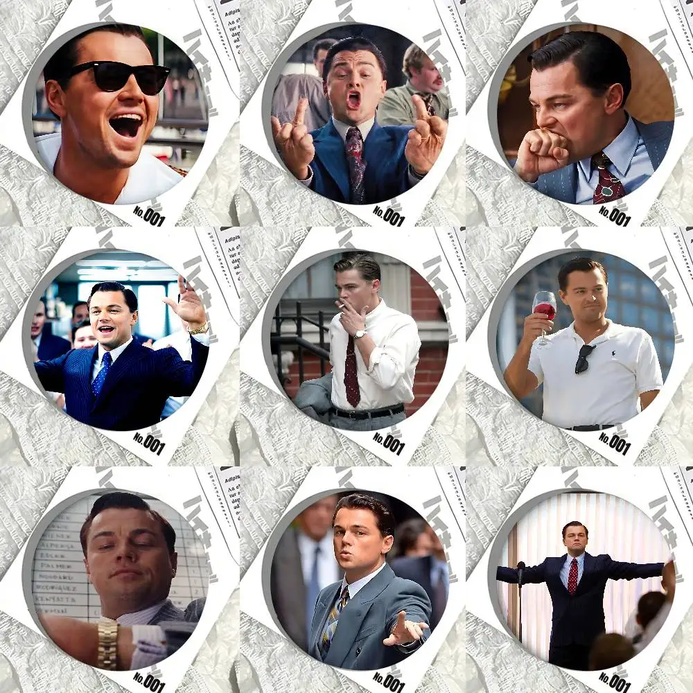 

W-Wolf Of W-Wall Street Badges Button PinsBrooch Creative Funny Quotes Badge Clothes Backpack Jewelry Gift For Kids Friends