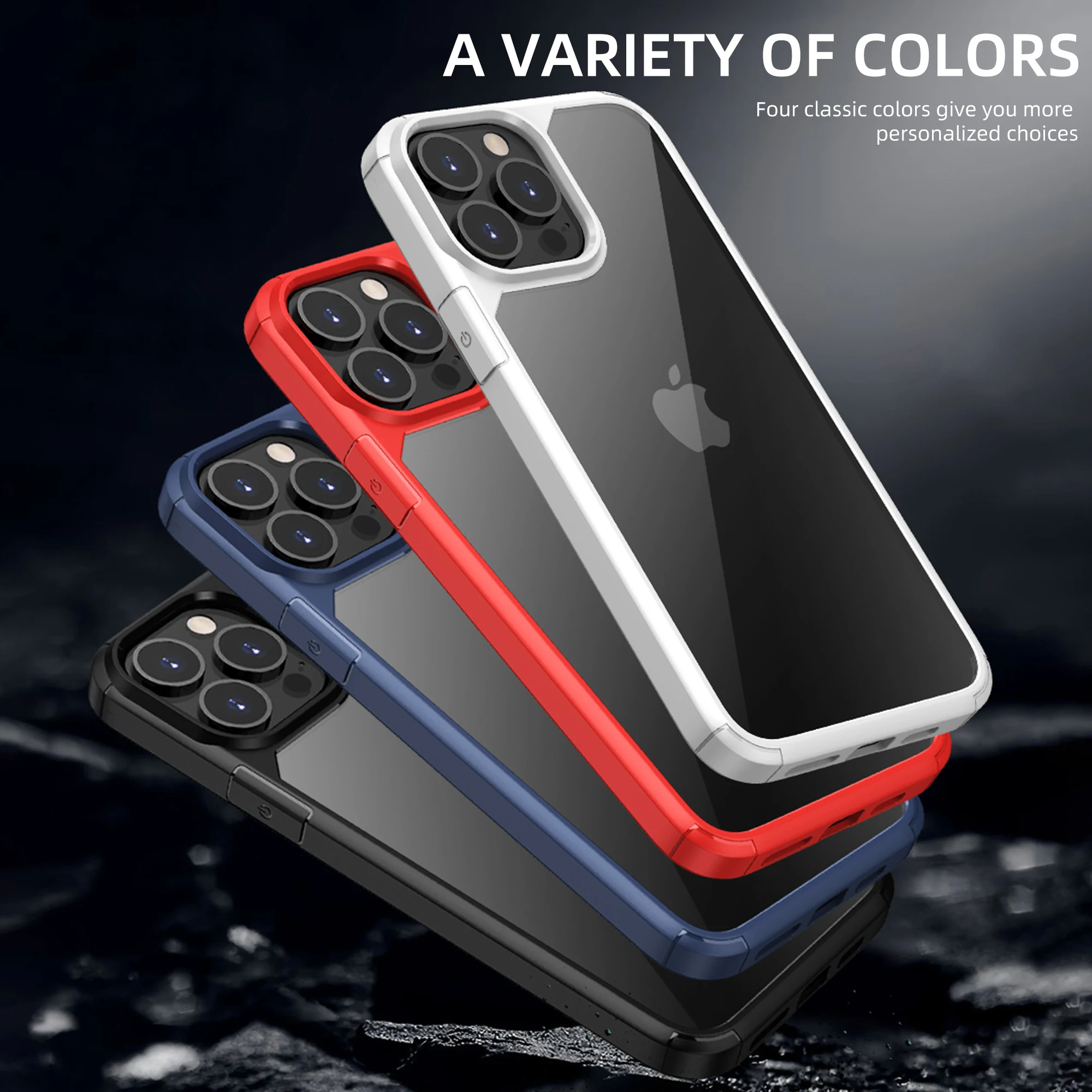 IPAKY for iPhone 13 12 11  Xs Max XR  trasparente antiurto per iPhone 11 12 13 Personalized creativity