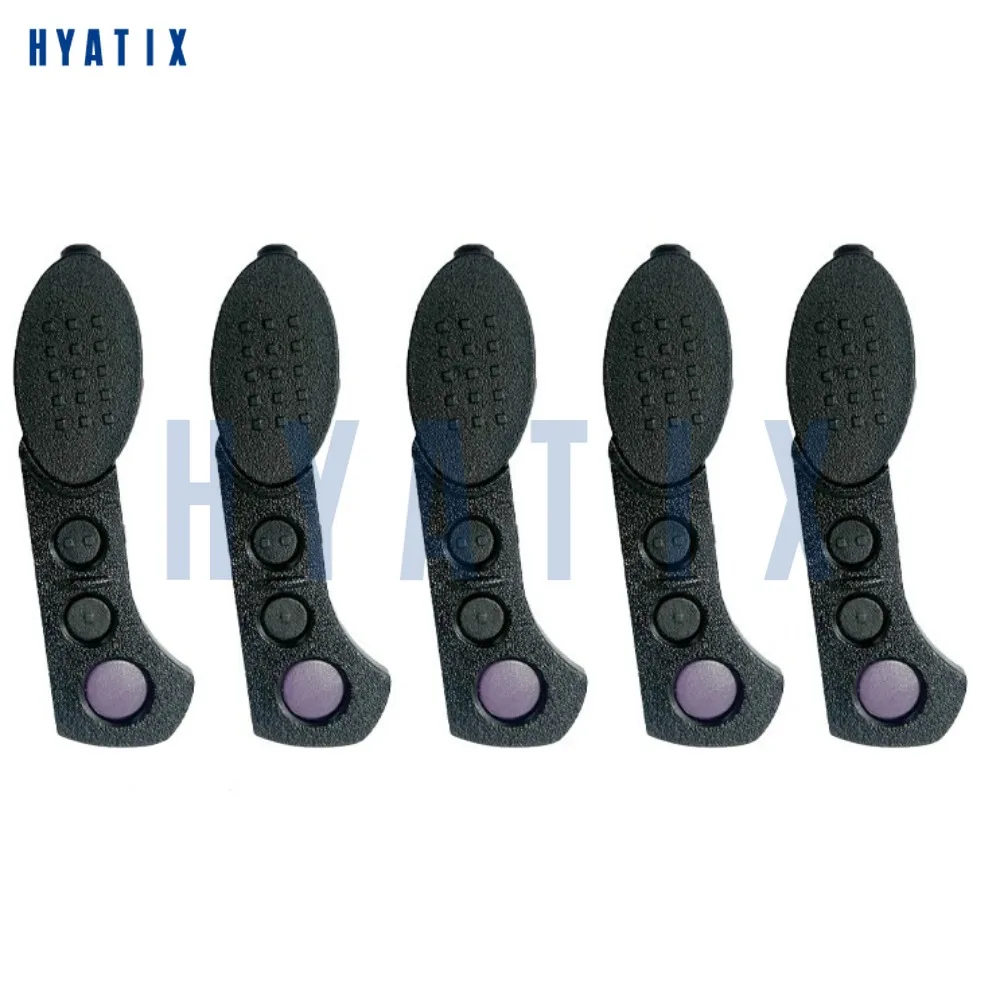 

5 комплектов: рамка для кнопки PTT и резиновая кнопка, подходят для портативных радиостанций XTS5000 XTS3000, аксессуары.