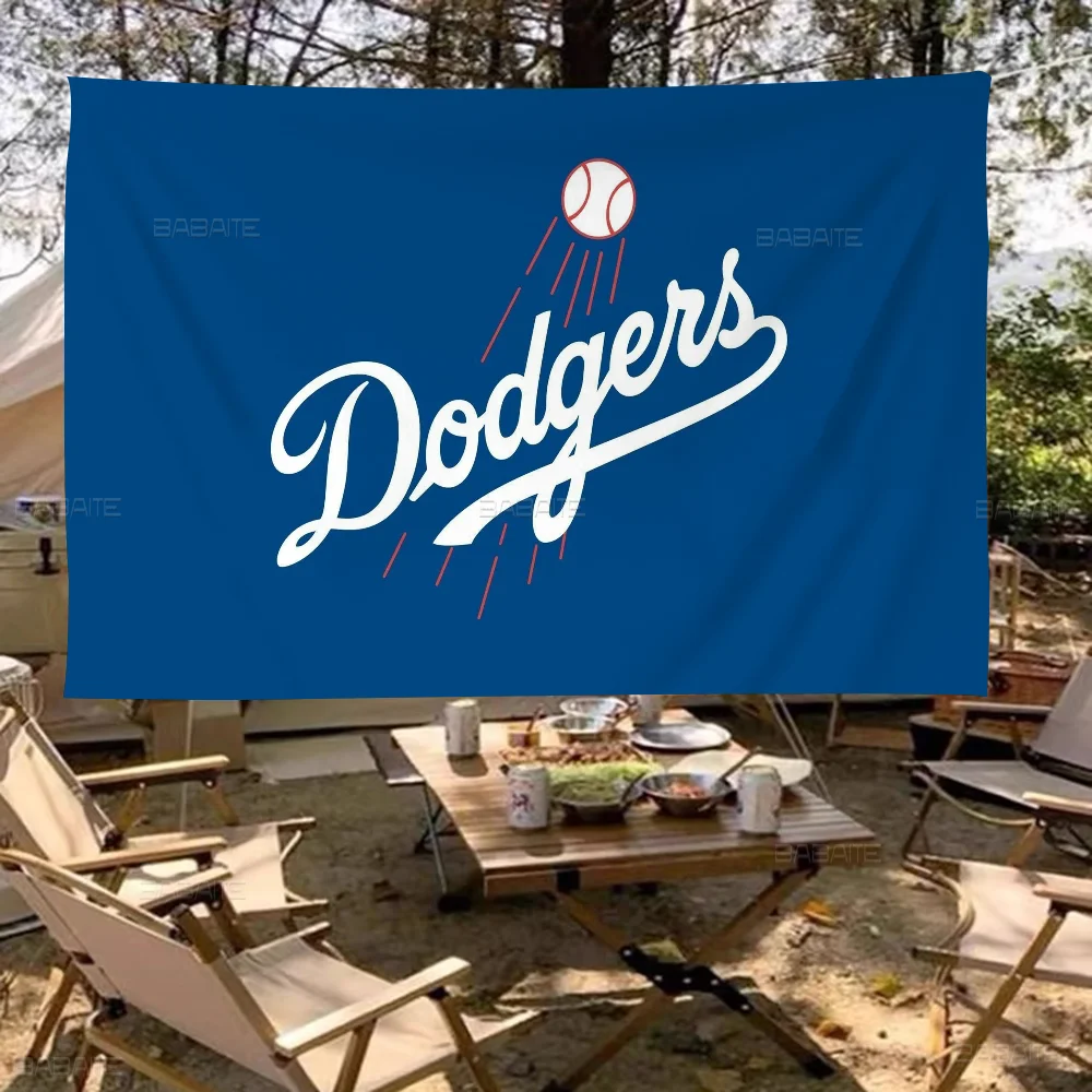 Teppiche Los Angeles Dodgers große Flaggen Druck muster interessante Geburtstags feier Dekorationen Banner