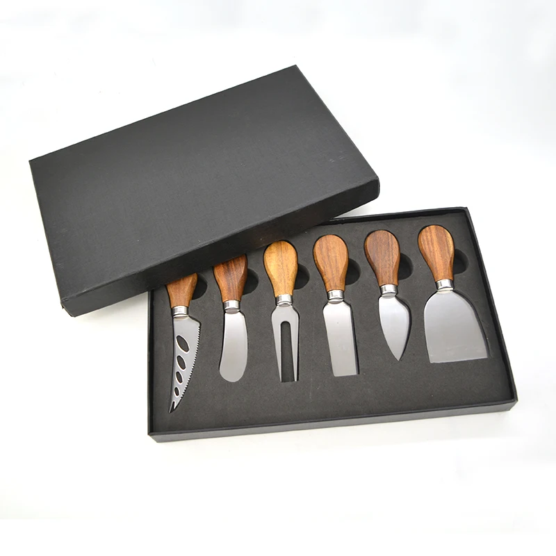 Mini Steel Stainless Cheese knife set for Charcuterie and Cheese spread, Perfect for Cheese Slicer and Butter Cutter