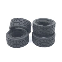 Rubber Tire Wheel Tyre For WLtoys 1/18 A949 A959 A969 A979 K929 RC Car Parts