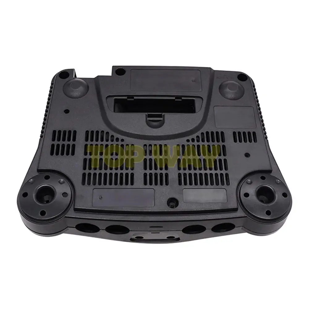 1 مجموعة استبدال البلاستيك الإسكان شل شفافة حالة متوافق مع نينتندو N64 ريترو لعبة فيديو وحدة التحكم صندوق شفاف