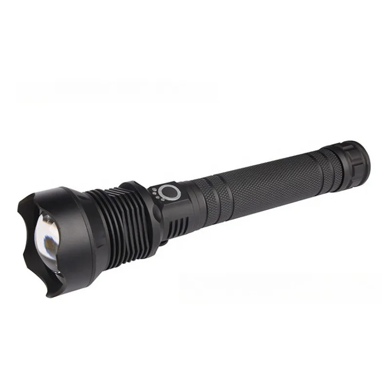 

Outdoor lighting, portable, rechargeable, multi-function LED flashlight
