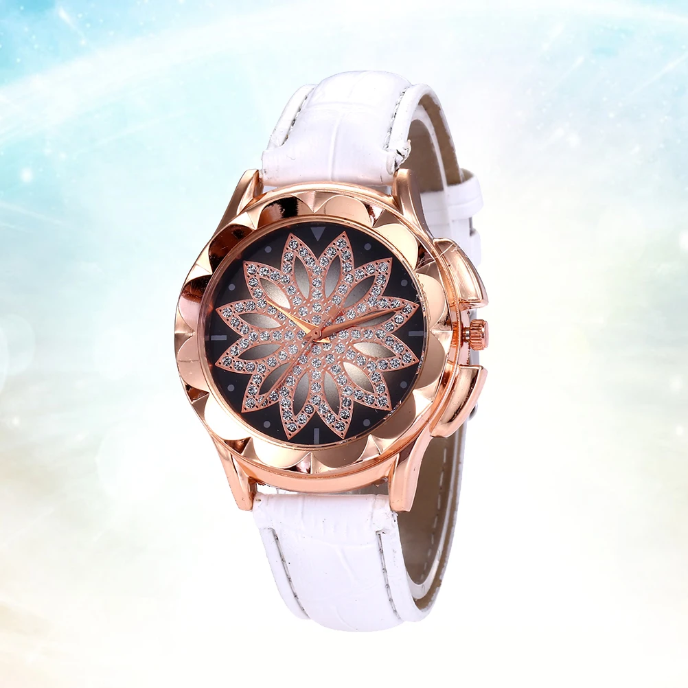 

Quartz Watches Fashionable Design for Beautiful Jewelry Women Wristwatch Women's Rhinestone