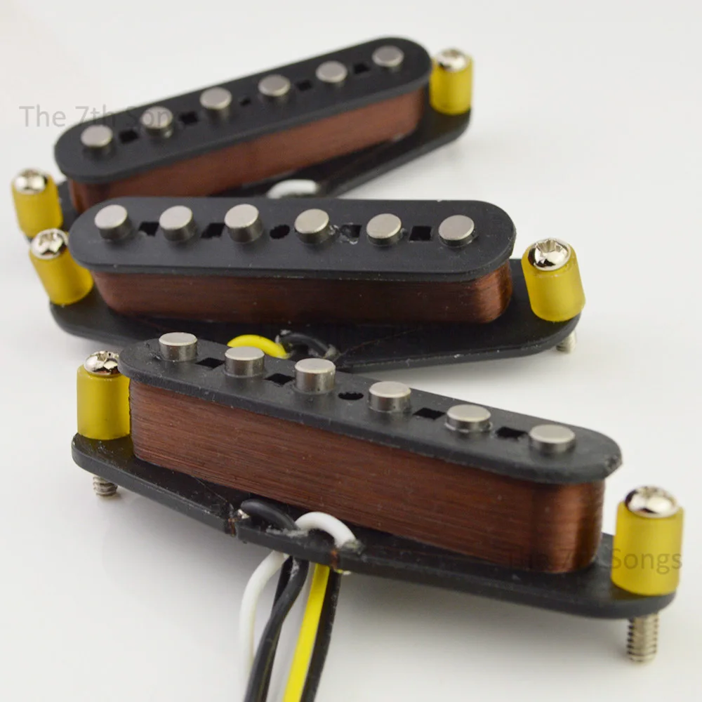 Klassische Blues Texas Blues Alnico 5 E-Gitarre SSS ST Single Coil Tonabnehmer 60er Blues n Rock Heavy Build Coil – Detail 4