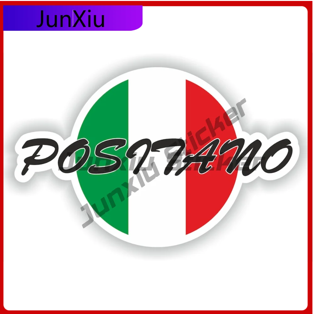 

Positano Italy Sticker High Quality Vinyl Decal For Wall Boat Scratch Cover Decoration Auto Accessories Exterior Vinyl Decal