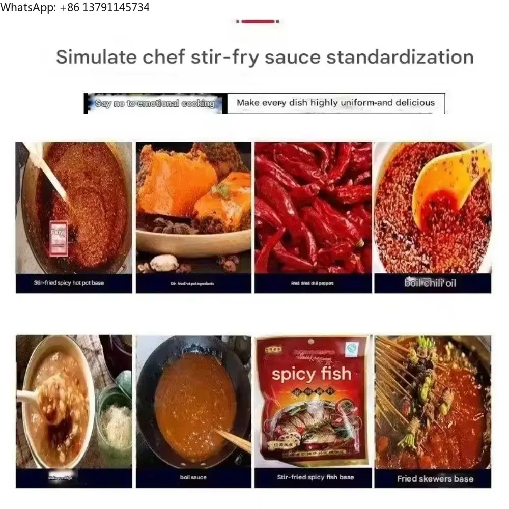 

Large Electric Automatic Cooking Mixer - Stainless Steel Pot for Spice Sauce, High-Efficiency Industrial Mixing Equipment