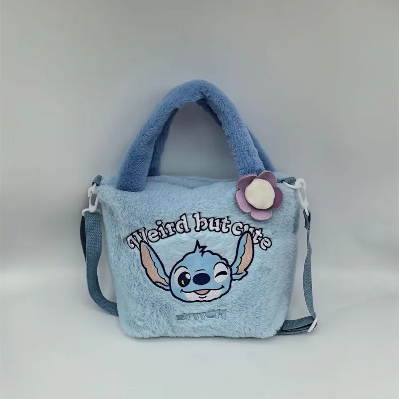 Nuova borsa a tracolla Anime Stitch Borsa a tracolla Kawaii Stitch Cartoon Bambini Donna Borsa a tracolla Borsa moda per bambini Regali