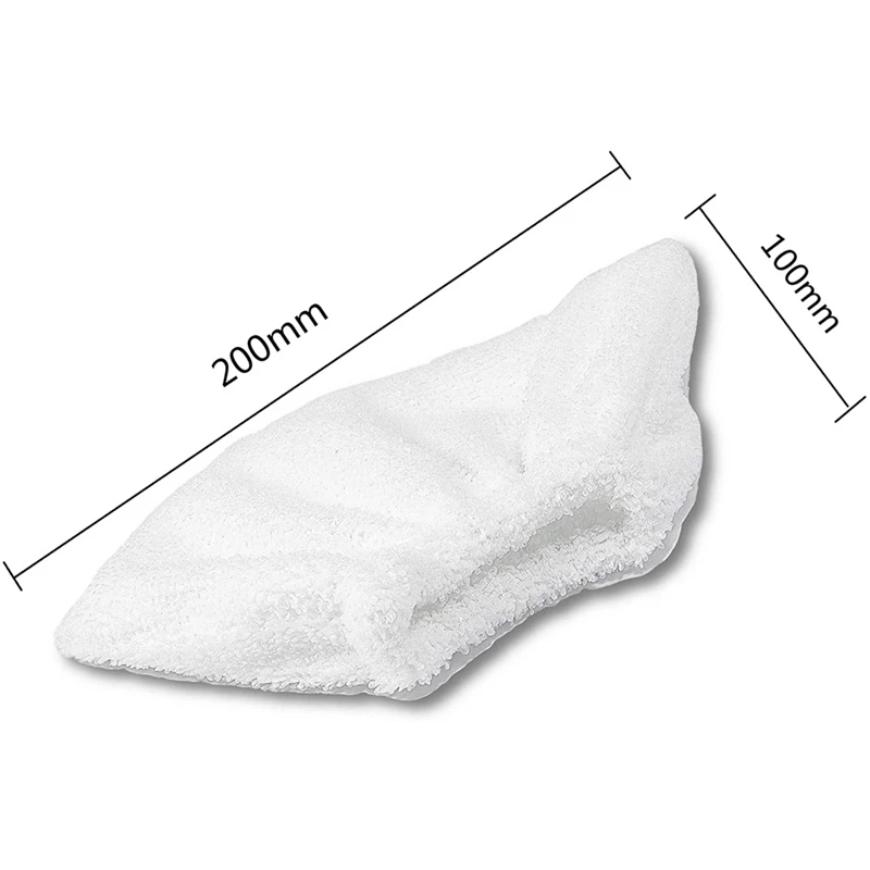 AD-Juego de cubierta de microfibra para boquilla de mano Karcher Easyfix Limpiador de vapor SC1, SC2, SC3, SC4, SC5