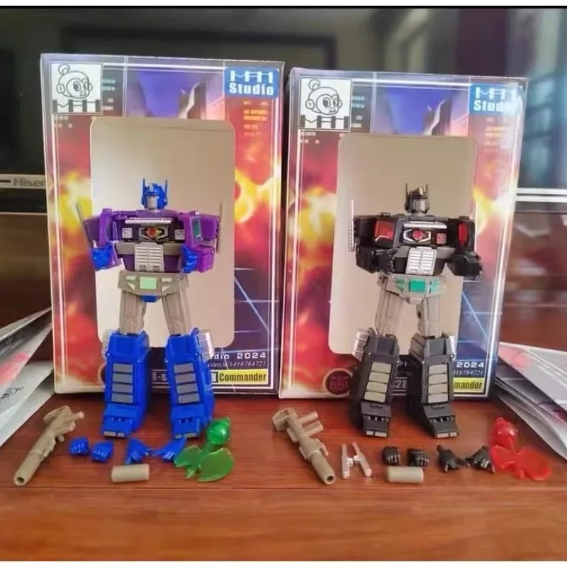 MPH Transformers Toy MPH-s02T Dark Op Commander Optronix Small Scale 11cm Action Figure Transformable Truck Robot Model Gift