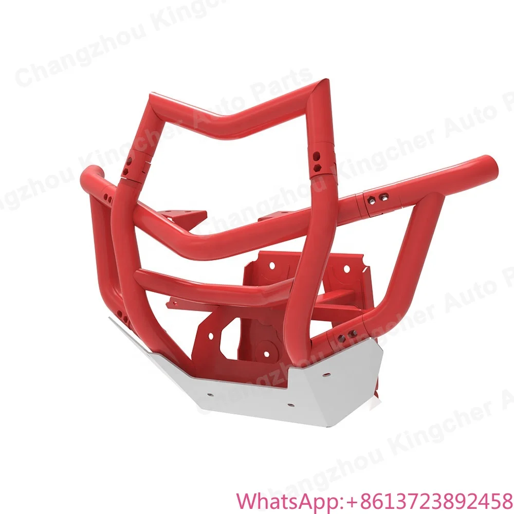 UTV 4x4 Front Bumper with Segment Design Fit for Can Am Maverick X3 Max Turbo 2017-2022