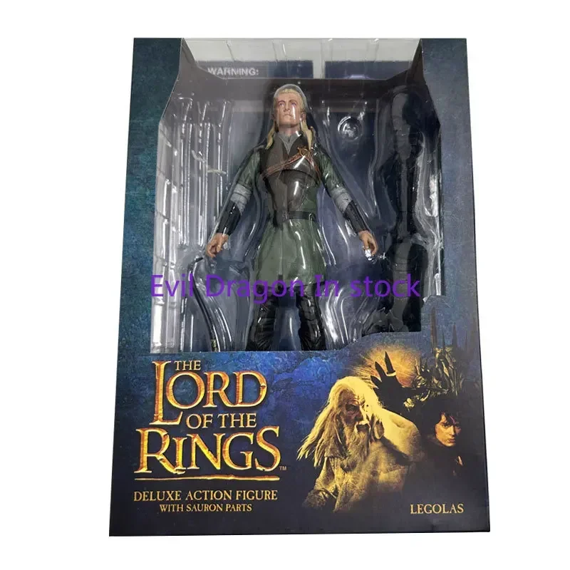 En Stock, figura de acción Original del Señor de los Anillos Legolas, juguete de diamante seleccionado, regalo coleccionable multicolor