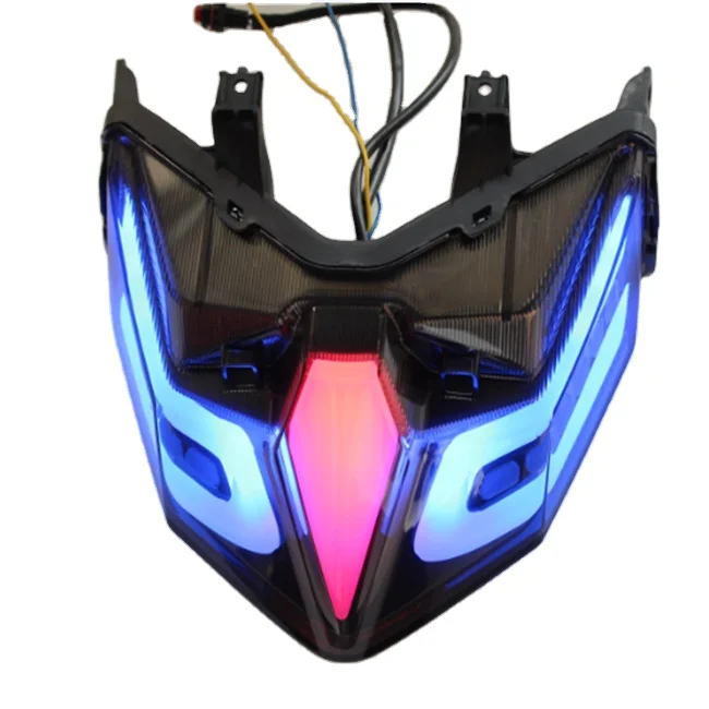 

Hot-selling rear light custom led motorcycle tail light suitable for click 150FI brake turn signal tail light 2018