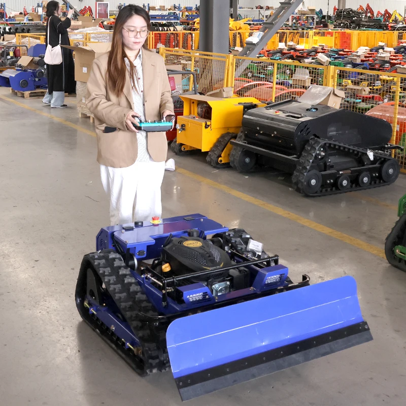 

For Land Reclamation Factory Price Heavy Duty 4-Stroke Crawler Remote Control Lawn Mowers for Forest