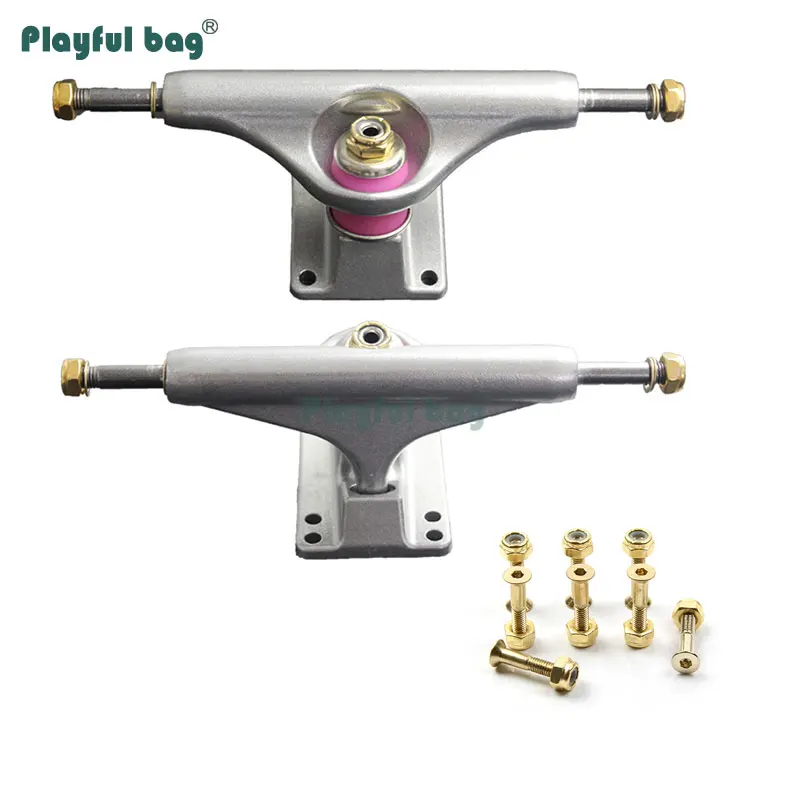 5.25 inch professional skateboard double hollow bracket Double Rocker trucks 8 inch skateboard hollow bracket 92A AMB213