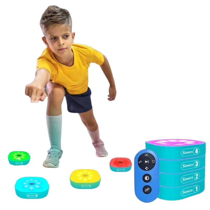 Remote-Control Reaction Training Lights for Agility and Fitness Speed Drills