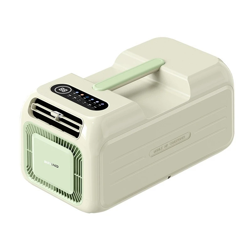 เครื่องปรับอากาศแบบพกพาออลอินวัน ระบบทำความเย็นเดี่ยว พร้อมคอมเพรสเซอร์ สำหรับใช้ในบ้าน นอกบ้าน แคมป์ปิ้ง ห้องครัว และพื้นที่ส่วนตัว