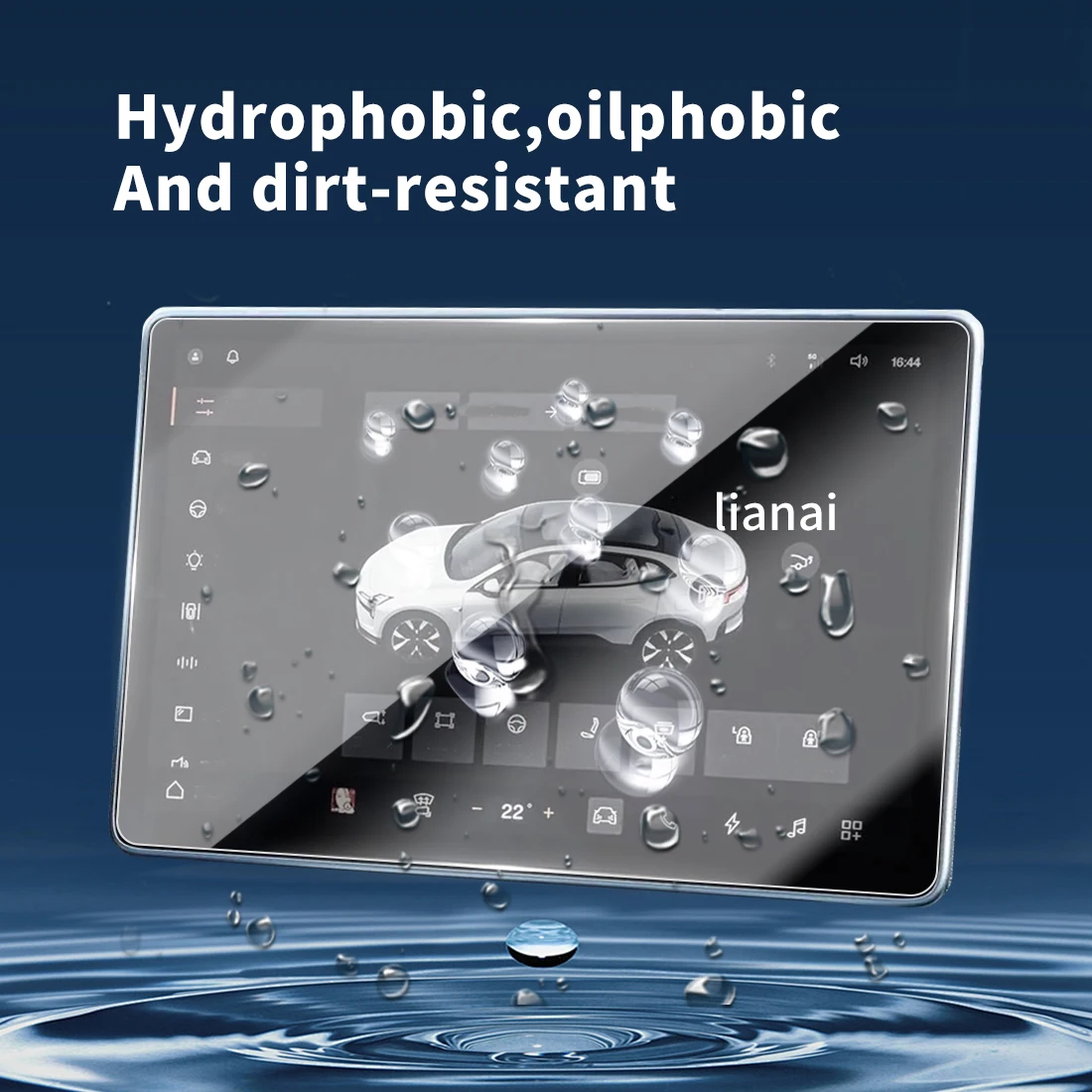 Protecteur d'écran Carplay, Film de protection en verre trempé, autocollants pour navigateur de voiture, accessoires pour 25 Polestar 4