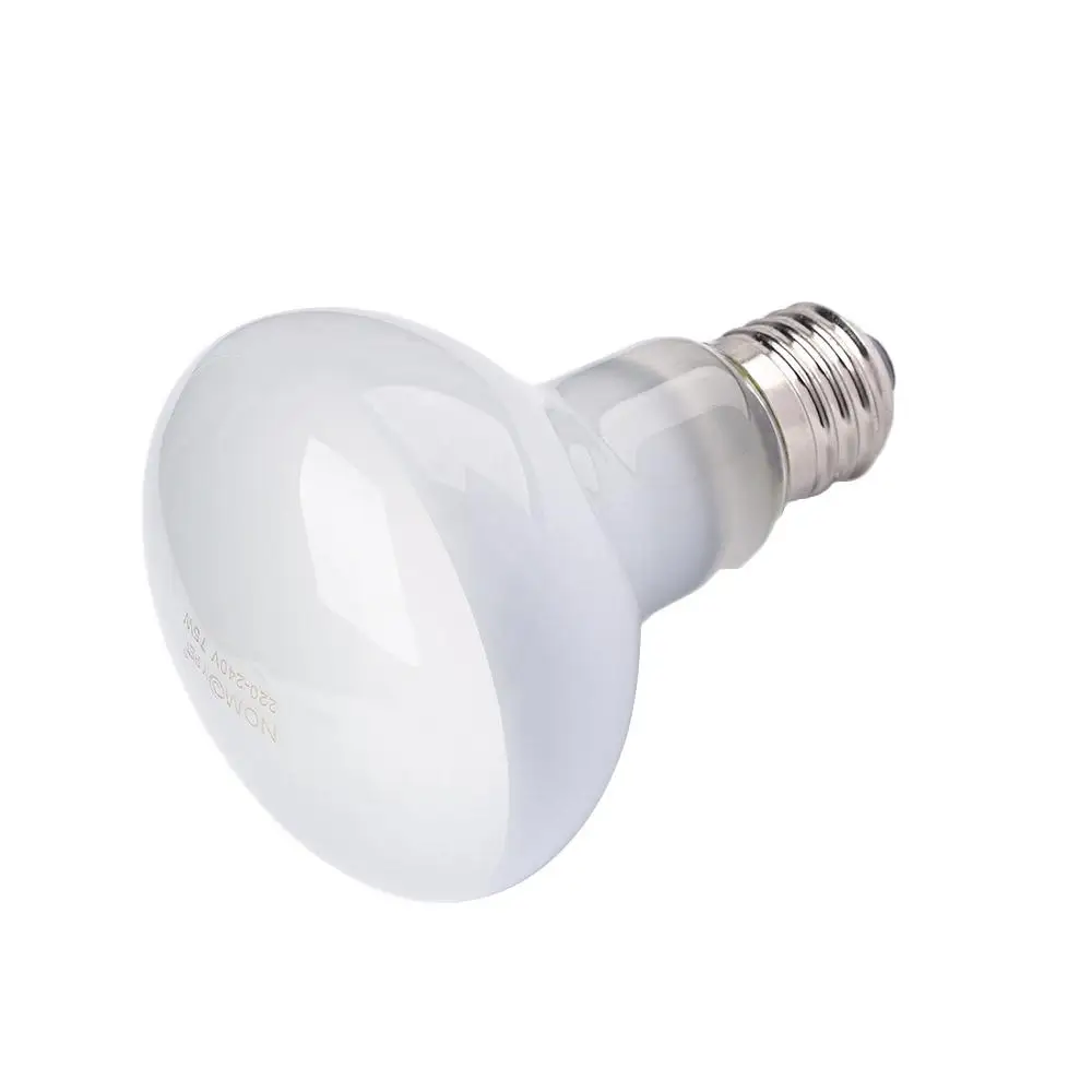 

E27 220V 25/50/75/100W Reptile Lizard Turtle Basking Light Heat Lamp Heater UVA Halogen Bulb Temperature Controller