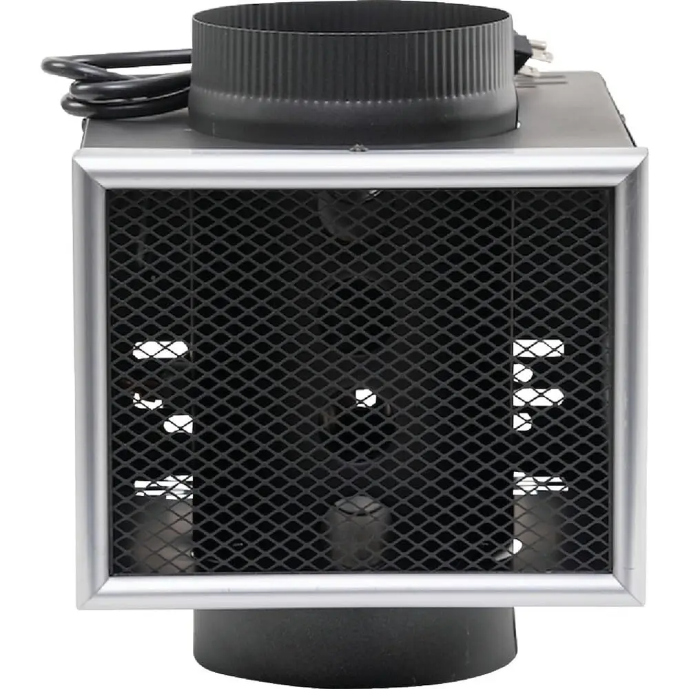 US Stove HR-6 Heat Reclaimer, Fully Automatic Quiet 130 CFM Blower, Fully Sealed from Flue Gasses, Compatible with all