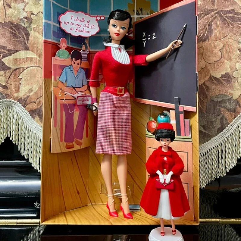 本物のポップマート バービー風アイコンシリーズ アニメフィギュア ブラインドボックス ミステリーボックス おもちゃ 女の子 子供 かわいい コレクション アクセサリー ギフト