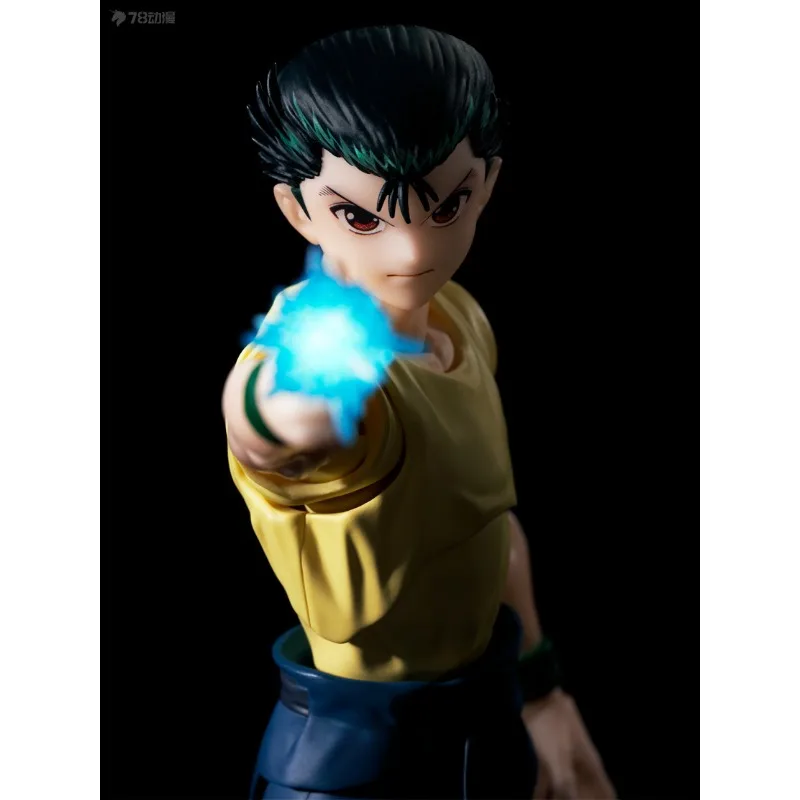 バンダイ SHF 完成品可動比例人形シリーズ幽☆遊☆白書アニメ Pu Fanyouzhu おもちゃモデルフェスティバルギフト男の子向け