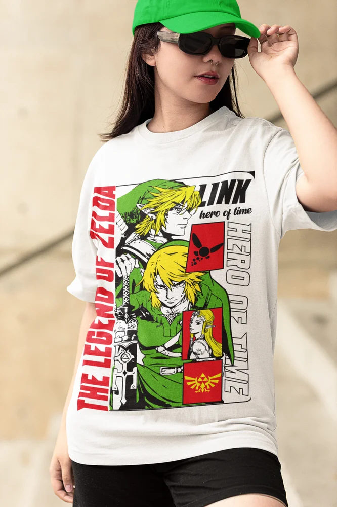 The Legend of T-shirt Link To The Past Graphic Print Gift Shirt All Size