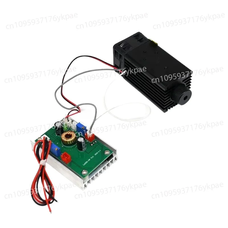 520Nm Green Point Industrial Laser, High Power 1000mW Head Adjustable Focus
