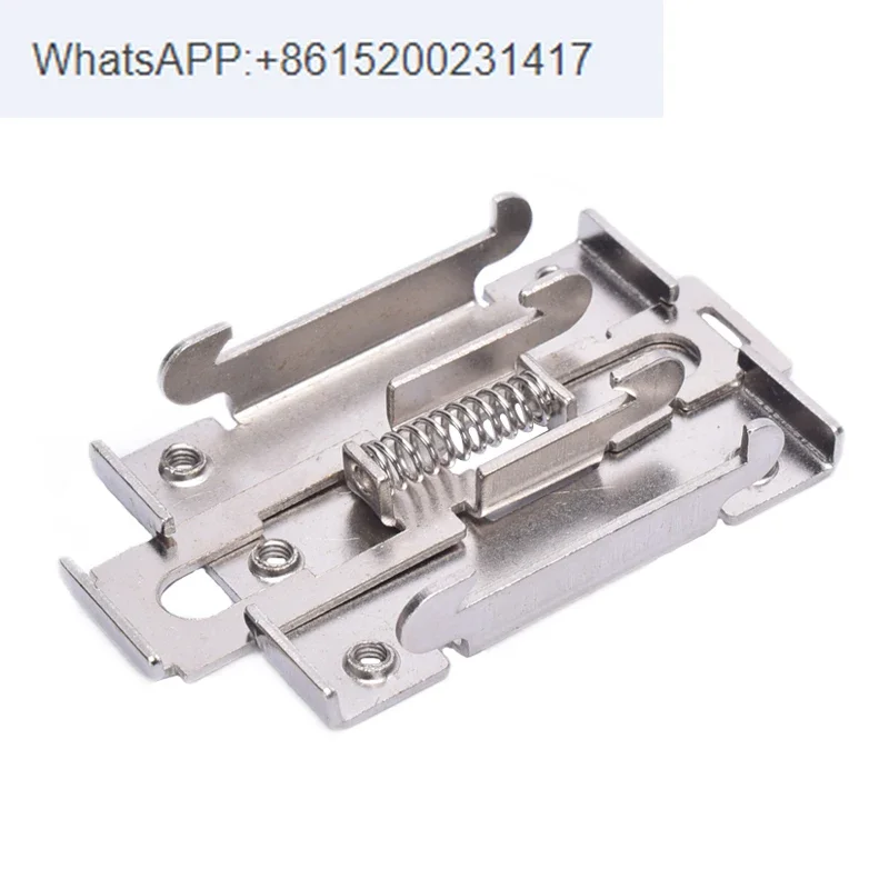 Solid State Relay Radiator Special Snap Clip 35mm DIN Rail Mounting Bracket R99-12 (10pcs)