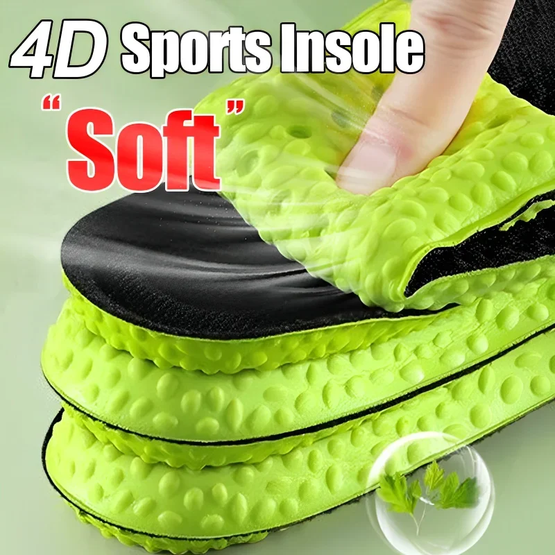 Sport Shoes Insole Comfortable Plantar Fasciitis Insoles  Feet Man Women Orthopedic Shoe Sole Running Accessories Shoe Insole