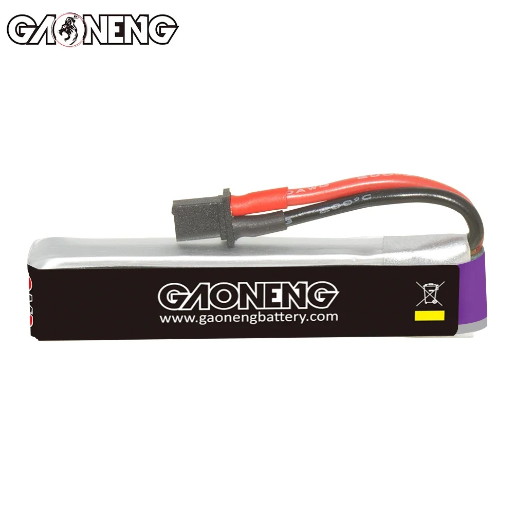 GAONENG GNB 300mAh HV 1S 60C 120C 3.8V Cabled A30 LiPo Battery BetaFPV Beta75 Happymodel Emax Tinyhawk Racing FPV Whoops