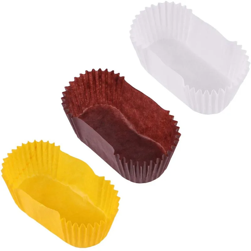 New Arrival 100pcs Paper Cake Cup Cupcake Liners Dessert Baking Cupcake Mold Muffin Cases Cake Tools