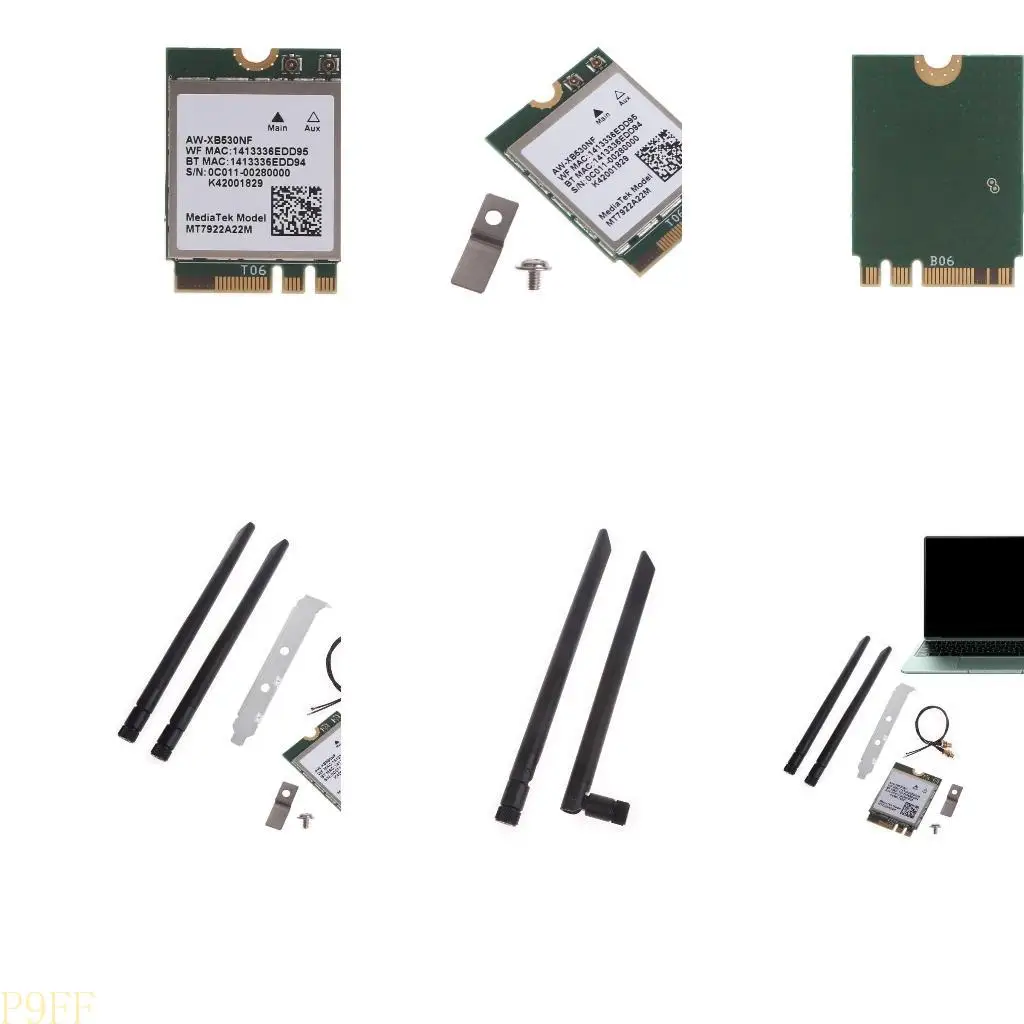 �y�Z�[�����zCS1W WIFI 6E RZ616 MT7922A22M WIFI 6E 5374MBPS BLUEToothCompatible 5.2 Wireless WiFi NetworkCard