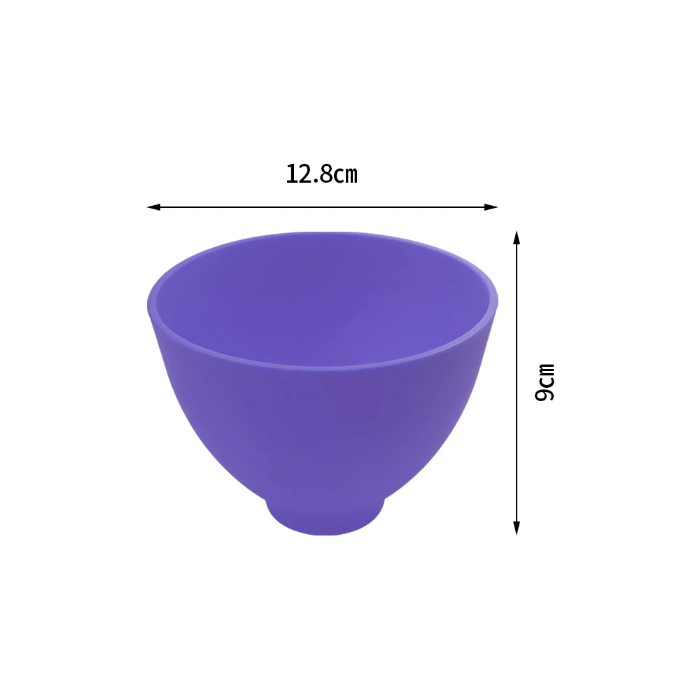 1pcs Rubber Bowl Dental Mixing Bowl For Plaster Alginate Material Silicone Mixed Bowl Gypsum Dentistry Lab Oral Hygiene Tool