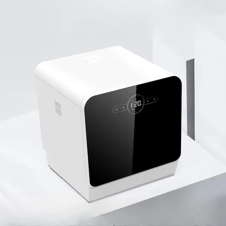 High Quality Desktop Free Installation Mini Fully Automatic Hot Air Drying And Disinfecting Dishwasher