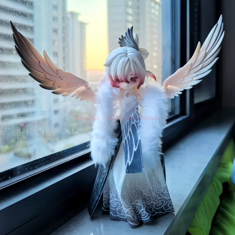 

В наличии Penny Box 21 см 1/12 Bjd Yunyu Pavilion Series слепая коробка в форме птичьего человека, трендовая фигурка, игрушки, настольные рождественские подарки