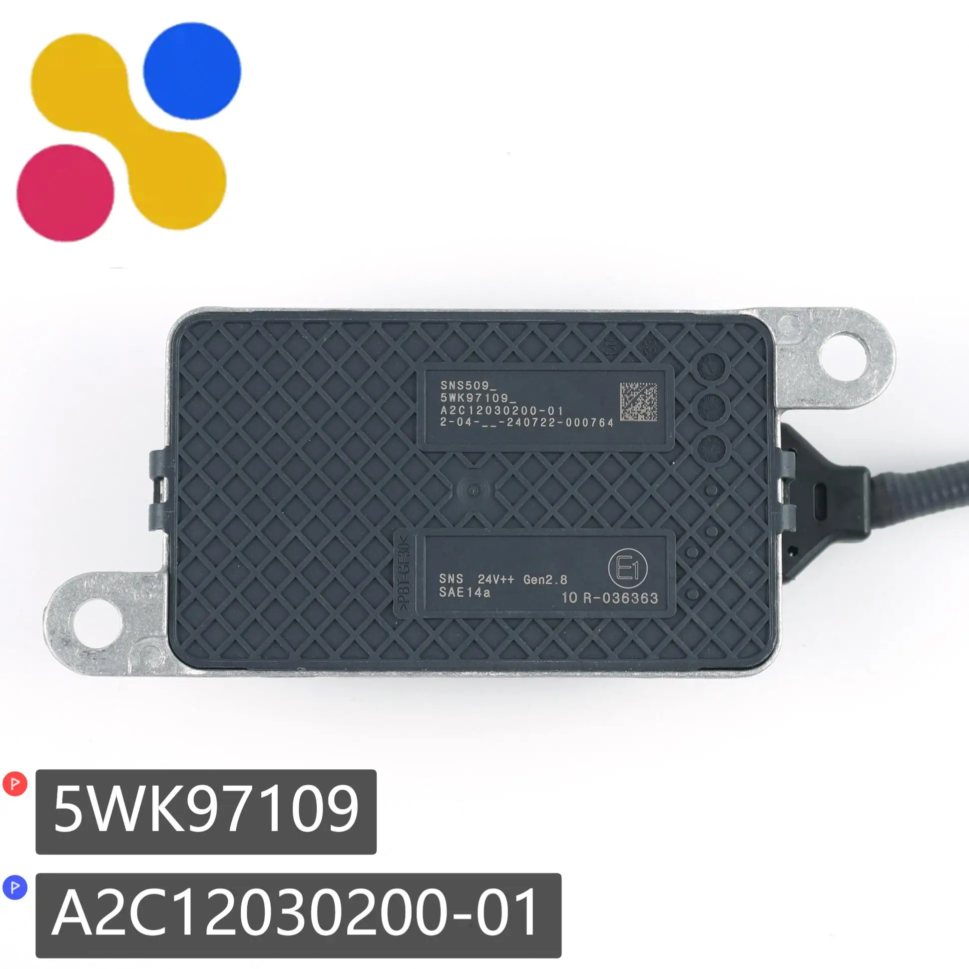 

Датчик NOx 24 В 5WK97109, новый оптовый датчик азота и кислорода для Cummins, прямые продажи с фабрики, запасная часть для грузовиков 5WK9 7109
