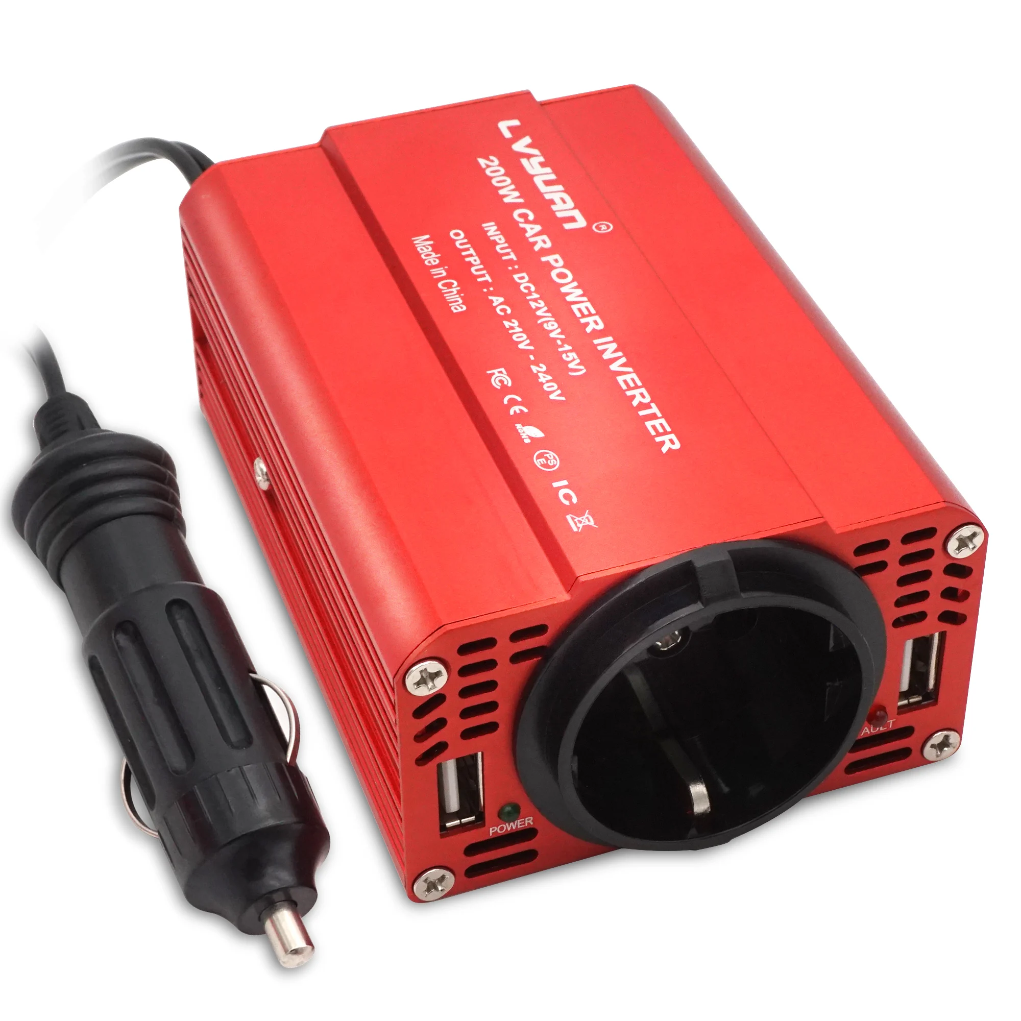 150W 200W DC 12V AC 110V Vehicle Car Power Inverter Mobile Power Converter Stock Available Car Inverter