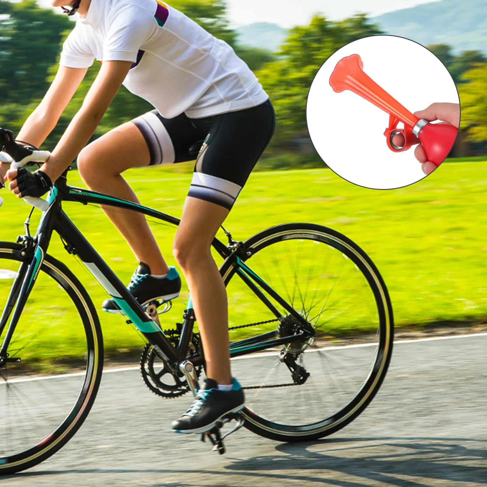 

5pcs Children Bicycle Loud Clear Sound For Mountain Road Bikes Outdoor Cycling Safety Handlebar Horn Portable Bike Accessory