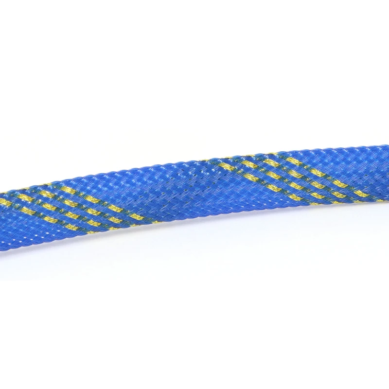 Multicolor PET Insulated Braid Sleeving for Cables