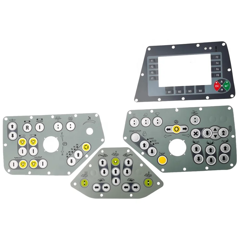 hot sale VGL Plus Paster Control Panel Sticker Main Console Button Panel Film for Asphalt Paver Parts