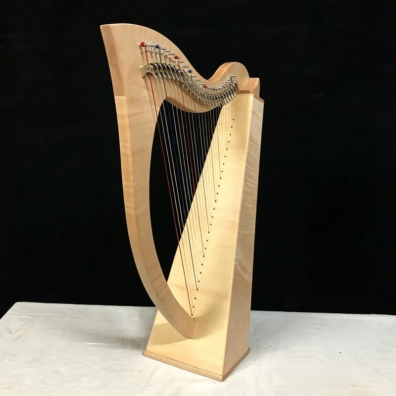 26 String Harp Solid Wooden Lyre Piano Professional Big Harps for Adult Perform High Quality Rare Ethnic Stringed Instruments