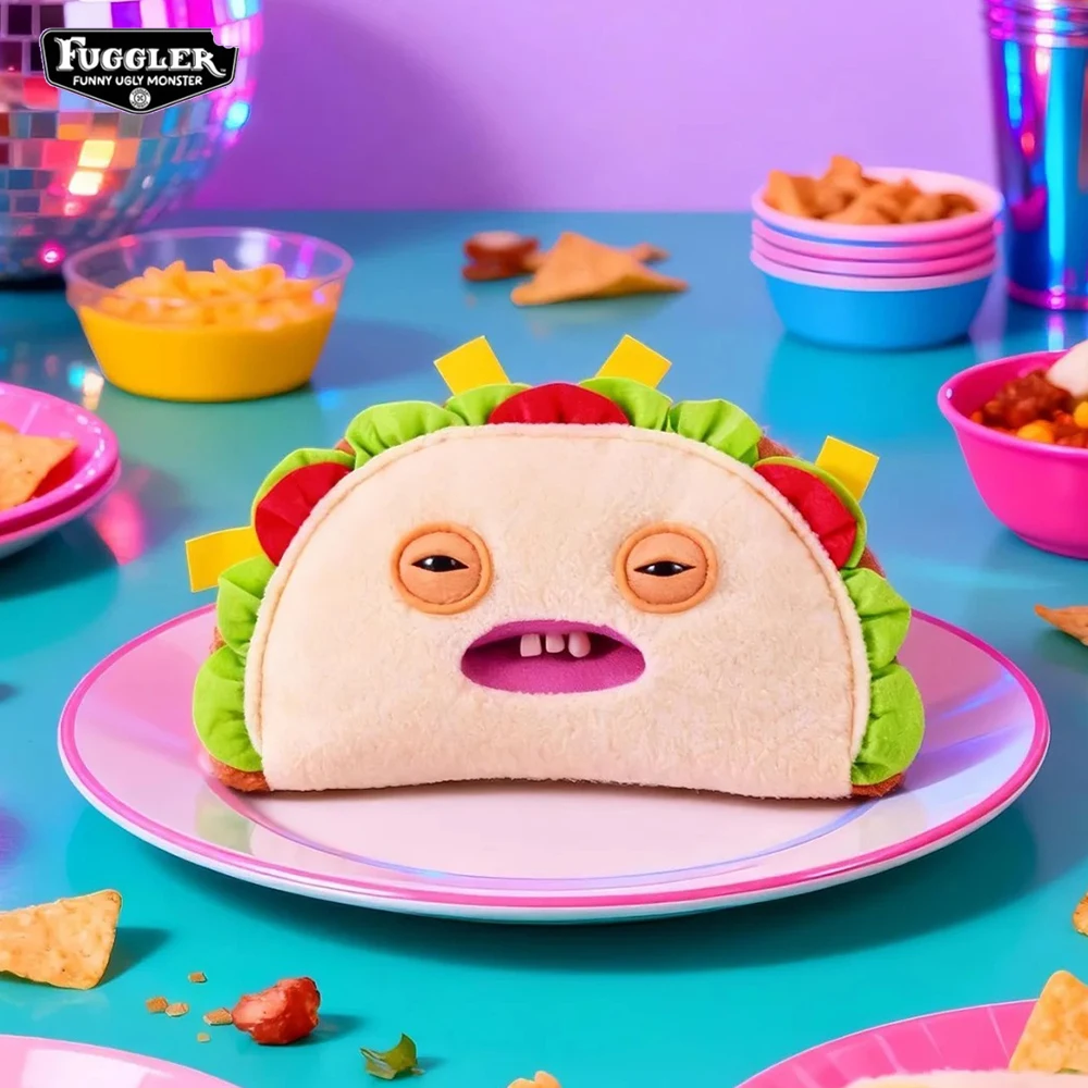 Fuggler FUGGALICIOUS Original Plush Toy Pizza Hot Dog Ice Cream