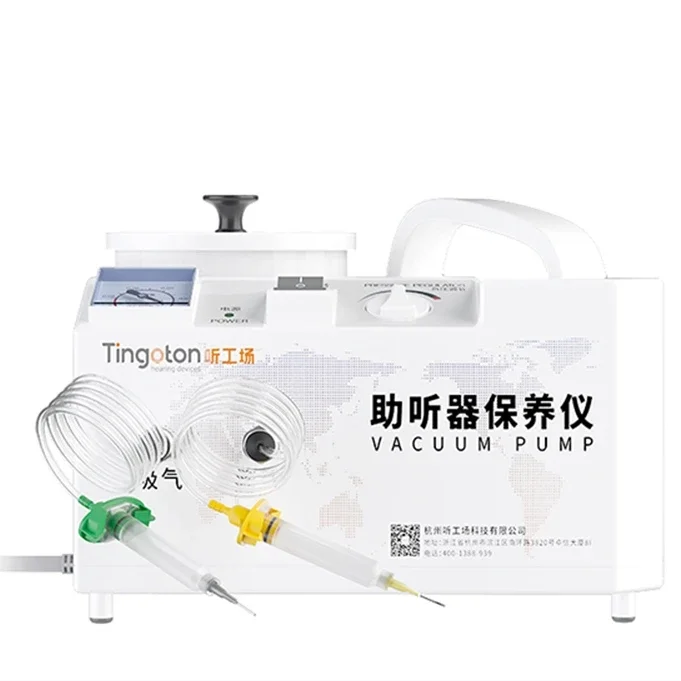 ABS metallic materials Hearing Aid Professional Maintenance Cleaner Dryer Vacuum Pump instrument