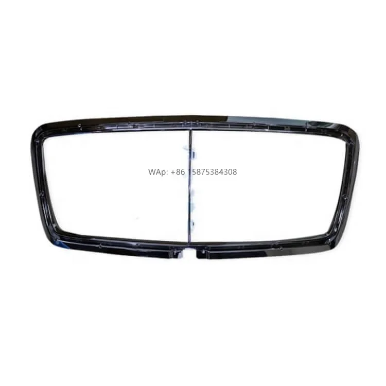 

Front Bumper Grille Inner Frame Cover Radiator Grill Chrome Trim Ring for Bentagya 2016-2020