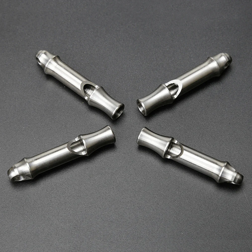 Przenośny gwizdek alarmowy, metalowy gwizdek survivalowy do wędrówek, biwakowania, żeglarstwa, polowania, sportów, dla sędziów, sprzęt bezpieczeństwa.