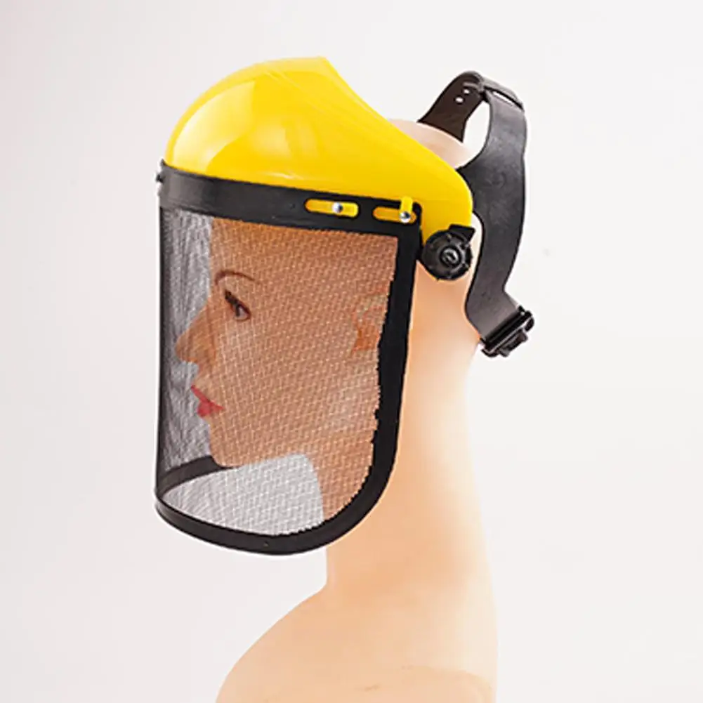 Шапка для резки сорняков, садовый триммер для травы, защитный шлем, анфас, защитная маска из проволочной сетки, кусторез, защита лесного хозяйства