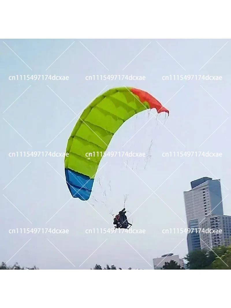 RC Paraglider 1.28m Remote Control Flying Toy Stunt Glider for Outdoor Fun