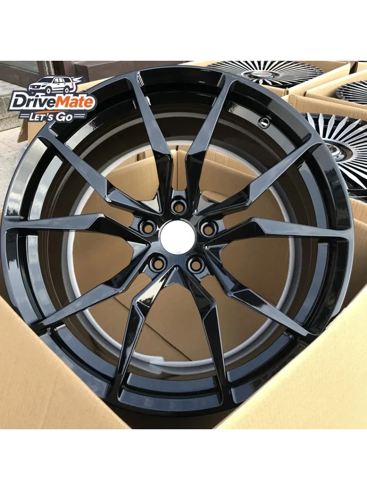 

Passenger Car Alloy Wheel Rims 18 19 Inch 5*108 for Ford Jaguar Lincoln Volvo Black Wheels Rims for Sale